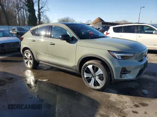 2023 Volvo C40 Recharge Pure Electric Plus with VIN YV4ED3GL8P2042228, listed as a Copart auction lot 82135254 with 0 mi miles and Salvage Title. Bid and sale history available at carsss.com. Image 4.