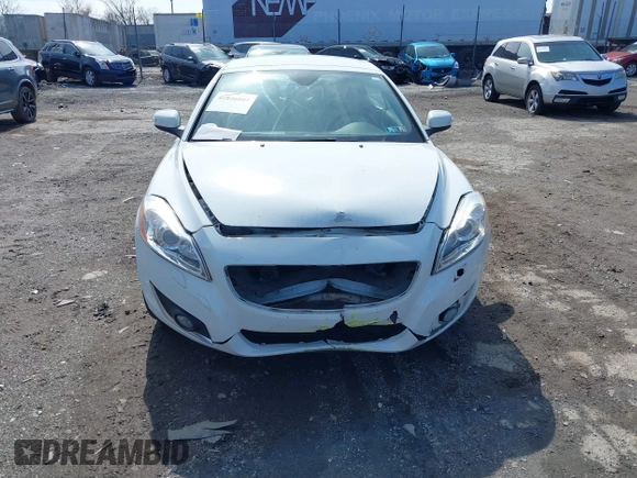 2013 Volvo C70 T5 with VIN YV1672MC0DJ139884, listed as a IAAI auction lot 41846044 with 89,838 mi miles. Bid and sale history available at carsss.com. Image 6.
