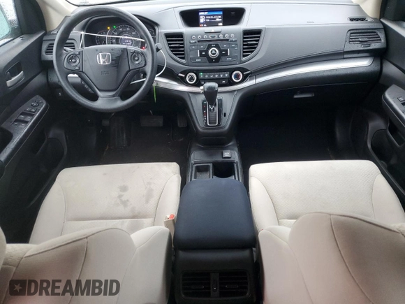 2015 Honda CR-V LX with VIN 5J6RM4H3XFL022347, listed as a Copart auction lot 84016714 with 49,150 mi miles and Salvage Title. Bid and sale history available at DreamBid. Image 8.