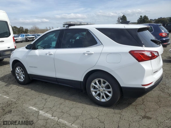 2020 Chevrolet Equinox LT with VIN 2GNAXJEV5L6186504, listed as a Copart auction lot 49857845 with 95,734 mi miles and Clean Title. Bid and sale history available at carsss.com. Image 2.