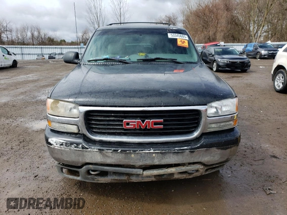2002 GMC Yukon SLT z VIN 1GKEK13Z52R197329, wystawiony jako Copart lot #53345605 z przebiegiem 307 578 mil mil oraz Czysty tytuł • Clean title. Historia ofert i sprzedaży dostępna na DreamBid. Obrazek 5.