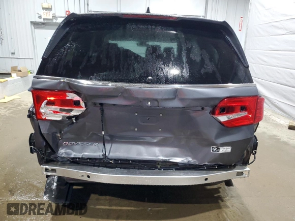2023 Honda Odyssey EX-L z VIN 5FNRL6H65PB025787, wystawiony jako Copart lot #55833415 z przebiegiem 31 437 mil mil oraz Szkoda całkowita • Salvage title. Historia ofert i sprzedaży dostępna na DreamBid. Obrazek 6.
