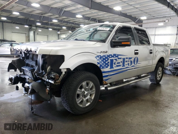 2011 Ford F-150 XLT with VIN 1FTFW1ET6BFB03019, listed as a Copart auction lot 62326295 with 202,603 mi miles and Salvage title. Bid and sale history available at DreamBid. Image 1.