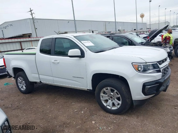 2022 Chevrolet Colorado 2WD LT with VIN 1GCHSCEA3N1210741, listed as a IAAI auction lot 41913320 with 126,197 mi miles. Bid and sale history available at carsss.com. Image 13.