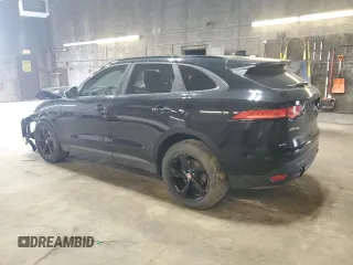 2017 Jaguar F-Pace 35t Premium with VIN SADCJ2BV4HA489317, listed as a Copart auction lot 54831305 with 61,402 mi miles and Salvage Title. Bid and sale history available at DreamBid. Image 2.