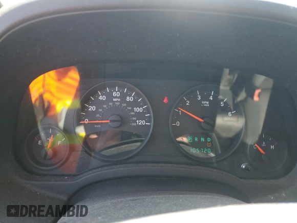 2010 Jeep Compass Sport with VIN 1J4NF4FB2AD591523, listed as a Copart auction lot 48809775 with 105,720 mi miles and Salvage Title. Bid and sale history available at carsss.com. Image 9.