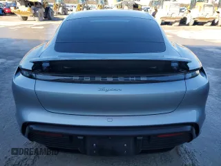 2021 Porsche Taycan with VIN WP0AA2Y14MSA18735, listed as a Copart auction lot 43588095 with Not Provided miles and Salvage Title. Bid and sale history available at DreamBid. Image 6.