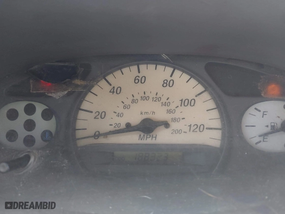 2000 Toyota ECHO with VIN JTDAT1234Y5016760, listed as a IAAI auction lot 41974124 with 188,323 mi miles. Bid and sale history available at carsss.com. Image 7.