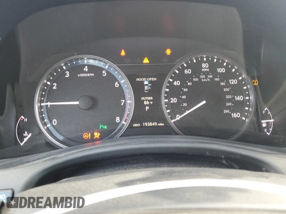 2013 Lexus GS 350 z VIN JTHBE1BL7D5004321, wystawiony jako Copart lot #54266075 z przebiegiem 193 849 mil mil oraz Szkoda całkowita • Salvage title. Historia ofert i sprzedaży dostępna na DreamBid. Obrazek 9.
