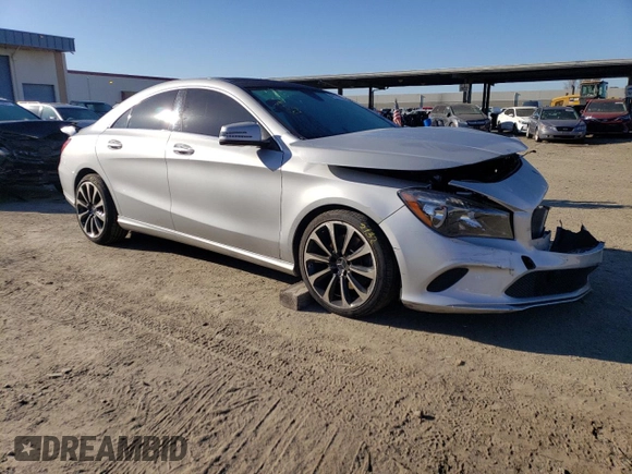 2019 Mercedes-Benz CLA with VIN WDDSJ4EB3KN713980, listed as a Copart auction lot 40117043 with 38,127 mi miles. Bid and sale history available at carsss.com. Image 4.