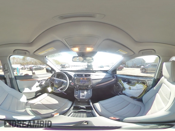 2020 Honda CR-V EX-L with VIN 7FART6H8XLE017703, listed as a Copart auction lot 47798925 with 52,566 mi miles and Salvage title. Bid and sale history available at DreamBid. Image 16.