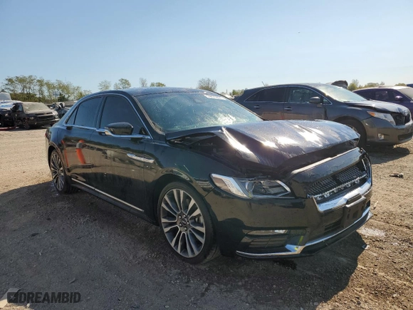 2018 Lincoln Continental Select with VIN 1LN6L9TK3J5605746, listed as a Copart auction lot 74476824 with 77,171 mi miles and Salvage Title. Bid and sale history available at carsss.com. Image 4.