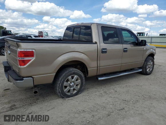 2013 Ford F-150 XL with VIN 1FTFW1CF7DKF03887, listed as a Copart auction lot 54058635 with 169,707 mi miles and Salvage title. Bid and sale history available at DreamBid. Image 3.