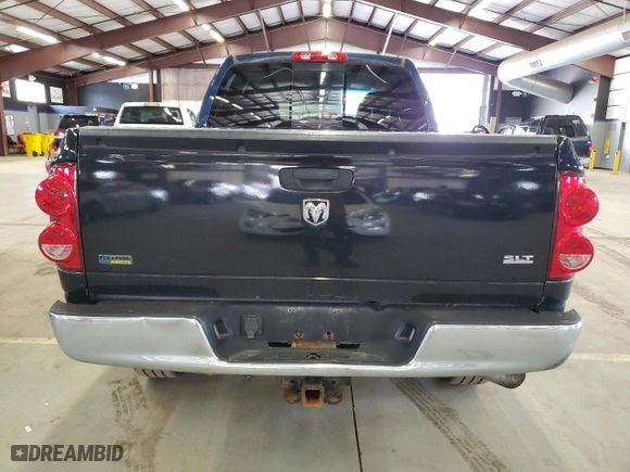 2007 Dodge Ram 2500 Laramie with VIN 1D7KS28A57J606920, listed as a Copart auction lot 51732225 with 229,601 mi miles and Clean Title. Bid and sale history available at carsss.com. Image 6.