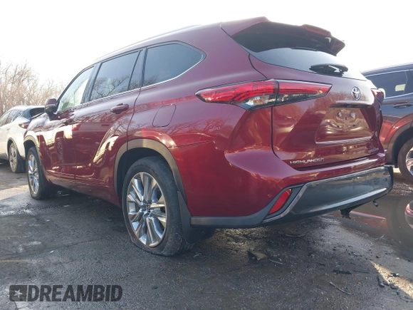 2020 Toyota Highlander Limited z VIN 5TDDZRBH9LS016519, wystawiony jako IAAI lot #41116173 z przebiegiem 45 358 mil mil oraz . Historia ofert i sprzedaży dostępna na DreamBid. Obrazek 3.
