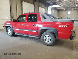 2004 Chevrolet Avalanche Z71 with VIN 3GNEK12T54G295232, listed as a Copart auction lot 59736585 with 210,874 mi miles and Salvage title. Bid and sale history available at DreamBid. Image 2.