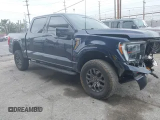 2022 Ford F-150 XL with VIN 1FTEW1E80NFB07689, listed as a IAAI auction lot 41891624 with 41,515 mi miles and . Bid and sale history available at carsss.com. Image 1.