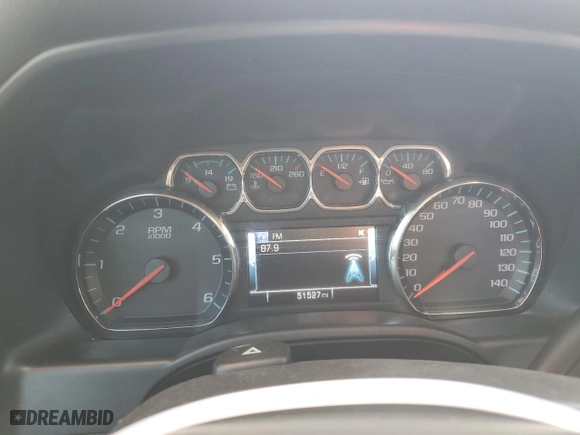 2019 Chevrolet Silverado 1500 LD LT with VIN 2GCRCPEC1K1126515, listed as a Copart auction lot 45023635 with 51,527 mi miles and Salvage Title. Bid and sale history available at carsss.com. Image 9.