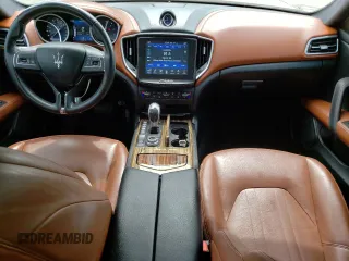 2017 Maserati Ghibli with VIN ZAM57XSA4H1197224, listed as a Copart auction lot 62281233 with 74,389 mi miles. Bid and sale history available at carsss.com. Image 8.
