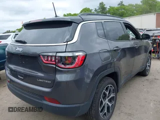 2024 Jeep Compass Limited with VIN 3C4NJDCN1RT174161, listed as a IAAI auction lot 42291929 with 2,895 mi miles and . Bid and sale history available at DreamBid. Image 4.