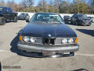 1987 BMW 6 Series 635CSi with VIN WBAEC8406H3265891, listed as a Copart auction lot 76652134 with 105,663 mi miles and Clean Title. Bid and sale history available at carsss.com. Image 5.
