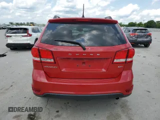 2017 Dodge Journey SXT z VIN 3C4PDCBB9HT697041, wystawiony jako Copart lot #56941895 z przebiegiem 137 474 mil mil oraz Szkoda całkowita • Salvage title. Historia ofert i sprzedaży dostępna na DreamBid. Obrazek 6.
