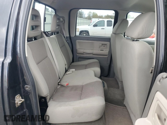 2006 Dodge Dakota SLT with VIN 1D7HW48N46S521461, listed as a Copart auction lot 53508365 with 148,538 mi miles and Salvage Title. Bid and sale history available at carsss.com. Image 10.