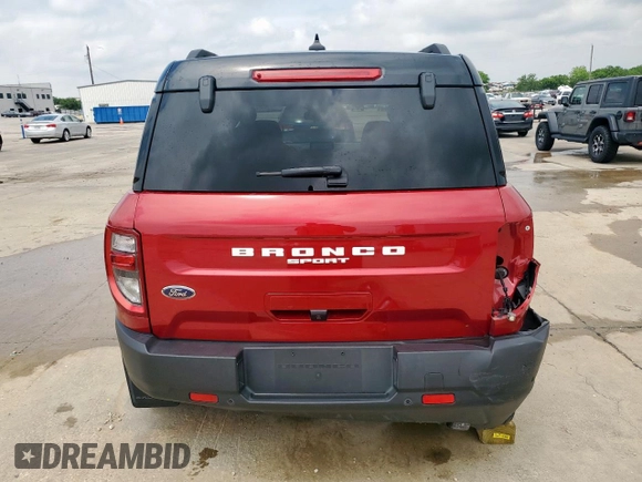 2021 Ford Bronco Sport Outer Banks z VIN 3FMCR9C64MRA72912, wystawiony jako Copart lot #54265395 z przebiegiem 28 272 mil mil oraz Szkoda całkowita • Salvage title. Historia ofert i sprzedaży dostępna na DreamBid. Obrazek 6.