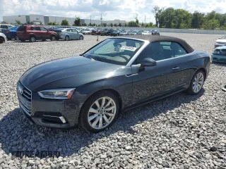 2018 Audi A5 Cabriolet Premium Plus z VIN WAUYNGF53JN004416, wystawiony jako Copart lot #61059935 z przebiegiem 23 899 mil mil oraz Szkoda całkowita • Salvage title. Historia ofert i sprzedaży dostępna na DreamBid. Obrazek 1.