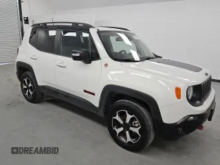 2021 Jeep Renegade Trailhawk with VIN ZACNJDC14MPN30502, listed as a Copart auction lot 54617315 with 23,889 mi miles and Clean title. Bid and sale history available at DreamBid. Image 4.