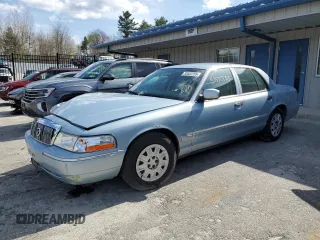 2004 Mercury Grand Marquis GS with VIN 2MEFM74W04X681336, listed as a Copart auction lot 53532255 with 154,238 mi miles and Clean Title. Bid and sale history available at DreamBid. Image 1.