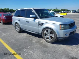2011 Land Rover Range Rover Sport HSE LUX with VIN SALSK2D44BA273556, listed as a IAAI auction lot 41659893 with 1 mi miles. Bid and sale history available at carsss.com. Image 1.