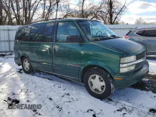 1998 Chevrolet Astro with VIN 1GNEL19WXWB111590, listed as a Copart auction lot 83527884 with 161,137 mi miles and Salvage Title. Bid and sale history available at carsss.com. Image 4.