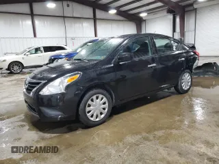 2019 Nissan Versa SV z VIN 3N1CN7APXKL829797, wystawiony jako Copart lot #59016235 z przebiegiem 90 811 mil mil oraz Szkoda całkowita • Salvage title. Historia ofert i sprzedaży dostępna na DreamBid. Obrazek 1.