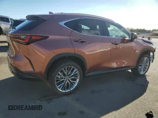 2025 Lexus NX with VIN 2T2GGCEZ7SC066651, listed as a Copart auction lot 73207444 with 1,764 mi miles and Salvage Title. Bid and sale history available at carsss.com. Image 3.