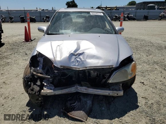 2003 Honda Civic EX with VIN 2HGES25753H528085, listed as a Copart auction lot 60356514 with Not Provided miles and Salvage Title. Bid and sale history available at DreamBid. Image 5.