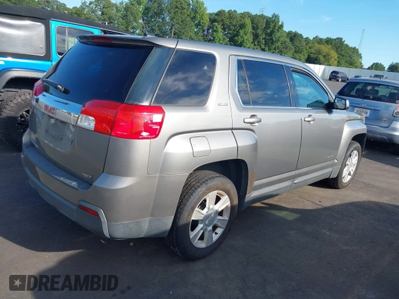 2012 GMC Terrain SLE-1 with VIN 2GKALMEK0C6226780, listed as a IAAI auction lot 42736956 with 144,434 mi miles and . Bid and sale history available at DreamBid. Image 4.