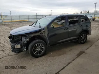 2018 Toyota Highlander SE с VIN 5TDJZRFH8JS840487, выставлен на аукционе Copart как лот 43796995 с пробегом 86 997 миль миль и На запчасти • Non repairable. История ставок и продаж доступна на DreamBid. Изображение 1.