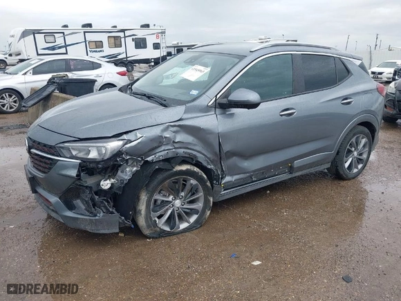 2022 Buick Encore GX Select with VIN KL4MMDSL0NB023708, listed as a IAAI auction lot 41945965 with 50,677 mi miles. Bid and sale history available at carsss.com. Image 2.