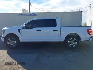2023 Ford F-150 XL with VIN 1FTEW1CP3PKE07280, listed as a IAAI auction lot 40645630 with 42,474 mi miles and . Bid and sale history available at carsss.com. Image 14.