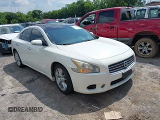 2010 Nissan Maxima SV with VIN 1N4AA5APXAC839489, listed as a IAAI auction lot 42679430 with 181,058 mi miles and . Bid and sale history available at DreamBid. Image 1.