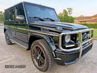 2014 Mercedes-Benz G 63 AMG z VIN WDCYC7DF2EX216331, wystawiony jako Copart lot #59821815 z przebiegiem 129 411 mil mil oraz Czysty tytuł • Clean title. Historia ofert i sprzedaży dostępna na DreamBid. Obrazek 1.