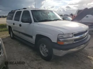 2001 Chevrolet Suburban LS with VIN 3GNEC16TX1G192908, listed as a Copart auction lot 75622674 with 0 mi miles and Salvage Title. Bid and sale history available at carsss.com. Image 4.