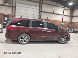 2020 Honda Odyssey EX-L with VIN 5FNRL6H76LB050622, listed as a IAAI auction lot 41886746 with 75,597 mi miles. Bid and sale history available at carsss.com. Image 13.