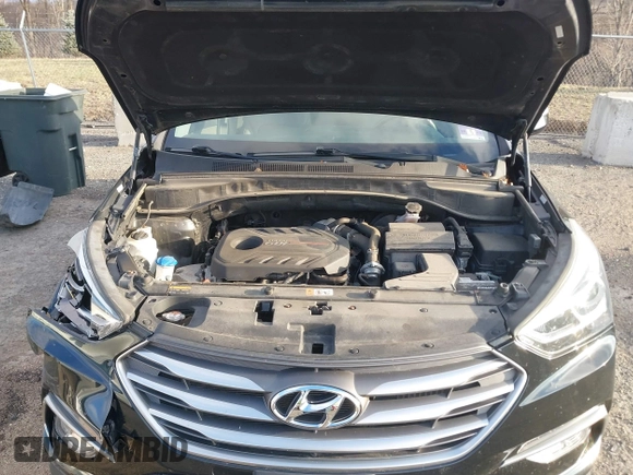2017 Hyundai Santa Fe 2.0T with VIN 5XYZUDLA8HG502333, listed as a IAAI auction lot 41246195 with 62,772 mi miles and . Bid and sale history available at DreamBid. Image 10.