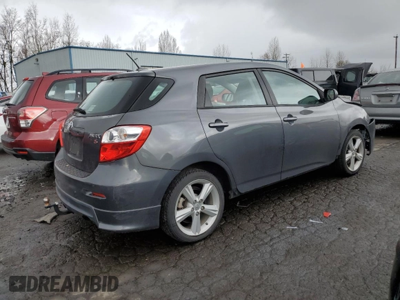 2010 Toyota Matrix S with VIN 2T1KE4EEXAC036789, listed as a Copart auction lot 45365395 with 89,610 mi miles and Salvage Title. Bid and sale history available at DreamBid. Image 3.