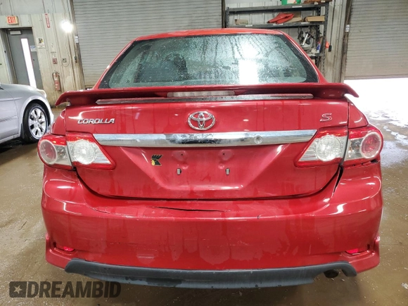 2013 Toyota Corolla L with VIN 2T1BU4EE0DC978096, listed as a Copart auction lot 51796475 with 149,237 mi miles and Salvage Title. Bid and sale history available at carsss.com. Image 6.
