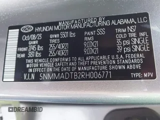 2024 Genesis GV70 2.5T z VIN 5NMMADTB2RH006771, wystawiony jako IAAI lot #42011216 z przebiegiem 9482 mil mil oraz . Historia ofert i sprzedaży dostępna na DreamBid. Obrazek 9.