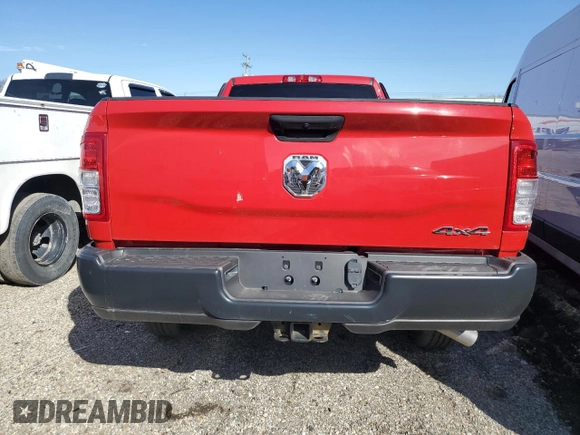 2020 Ram 2500 Tradesman with VIN 3C6UR5HJ8LG101165, listed as a Copart auction lot 48581235 with 19 mi miles and Non Repairable. Bid and sale history available at carsss.com. Image 6.