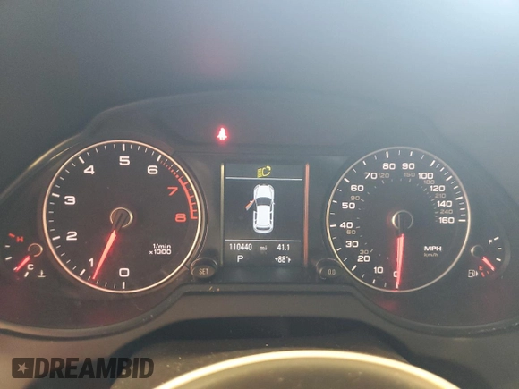 2014 Audi Q5 Prestige with VIN WA1WGAFP8EA032805, listed as a Copart auction lot 63406945 with 110,440 mi miles and Salvage title. Bid and sale history available at DreamBid. Image 9.